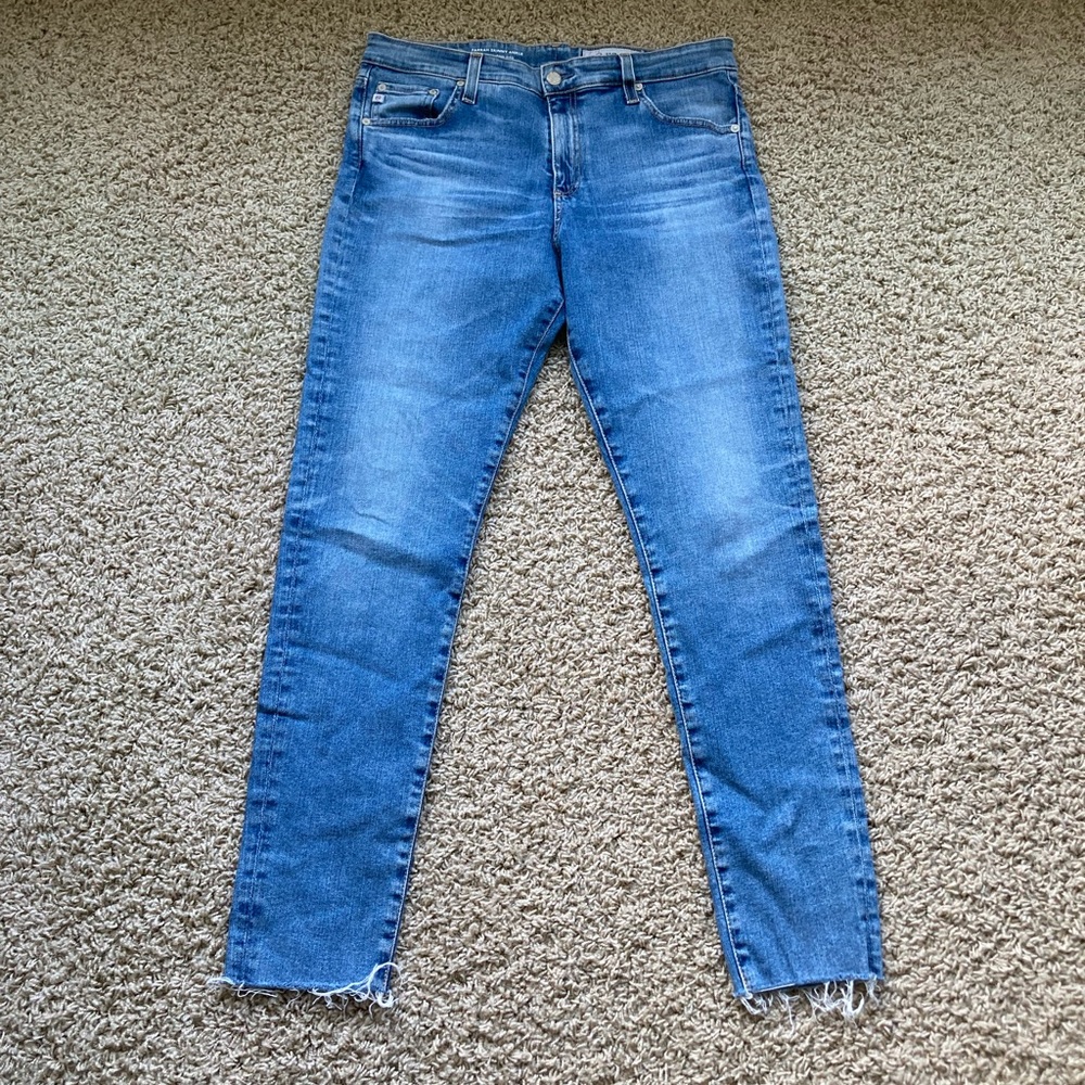AG Farrah High Rise Skinny Ankle Jeans
